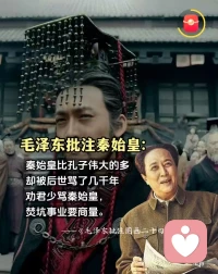 由于享受到了时代的红利，年轻人开始崇拜教员，尤其是90后00后的一代年轻人，教员对历史人物的批注和评价配图