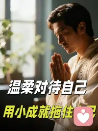 你有没有过这种感觉。
总忍不住自我攻击。
心里像住了个拿皮鞭的监工。
一点小事就抽自己一下。
其实你不用对自己这么狠。
不是你真的不够好。
是大脑陷进了过度警觉的保护模式。
先揪出你脑海里的复读机。
那点贬低的声音不是你自己的。
是小时候听多了外界的批评。
内化成了自动运行的程序。
你以为先骂自己就能躲开伤害。
其实完全没必要。
当自责的念头开始冒头。
别顺着它往下想。
立刻站起来喝杯水。
或是去洗把脸。
用小动作打断这个死循环。
你怎么对好朋友说话。
就怎么对自己说话。
别总骂自己笨。
换成这件事没做好而已。
别盯着没做到的事较劲。
每天睡前记三件小好事。
哪怕只是准时起了床。
认真洗了个澡。
这些小成就感会慢慢托住你。
不用逼自己事事拿满分。
允许自己做个六十分的普通人。
完成就好，不用完美。
要是这种状态拖了很久。
吃不好睡不好。
别硬扛。
找专业咨询师求助。
这一点都不软弱。
反而是你对自己最负责任的温柔。