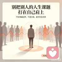 很多人总被身边人情绪影响，耗得精疲力尽。
先分清一个关键点，普通情绪化和人格障碍完全不同。
普通脾气差的人，事后会愧疚，也愿意调整。
但人格障碍的核心特征，是不会自省的。
他们习惯把所有错，都推给身边人。
你身边有人总情绪剧烈波动，猜忌心极强吗？
这种状态的内在成因，是他们早年的安全感严重缺失。
他们会靠不断向外抓取确认，来填补自己的不安。
他们也不会管你的感受，只要自己的掌控欲被满足就可以了。
我们很多人不懂边界，总想着用爱和耐心改变对方。
最后只会被他们拖进他们的情绪漩涡里，耗垮自己。
作为从业多年的心理咨询师，给你三个实用的避雷技巧。
第一，不接对方甩过来的负面锅，明确这不是你的错。
第二，对方情绪突然爆发时，别跟着争辩，先物理抽离。
第三，不用勉强自己共情到底，保留合理的人际距离。
不用有任何心理负担，守住自己的情绪边界。
不是冷漠，是对双向关系的负责。
别把别人的人生课题，扛在自己肩上。
把注意力拉回自身，你才能好好生活。