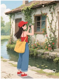 生活的美好！配圖