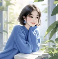 喜歡藍(lán)色配圖