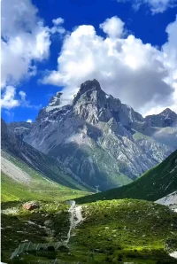 藍天，白云，綠水，青山，新鮮空氣，負氧離子！配圖