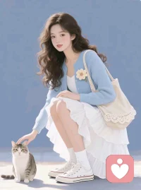 喜歡的色彩配圖