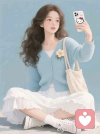 喜歡的色彩配圖