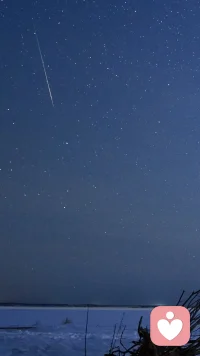 流星雨，好運哦