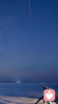 流星雨，好運哦