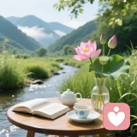 生命最好的样子，是懂得渡生活的难，也懂得感谢时光的暖。配图