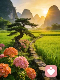 学会宽容，让你的生活没有烦恼；学会奉献，请让你的生活充满阳光；其实天很蓝，阴云总要散；其实海不宽，彼岸也连此岸；其实梦很浅，万物皆自然；其实泪也甜，当你心如愿。