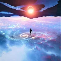 你終究愛(ài)的，不只是自己，也不只是他人。  
你終究愛(ài)的，是**你與一切存在之間那份不可分割的共鳴。
那就是愛(ài)。  
那就是你。配圖