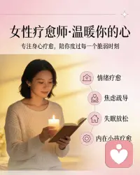🍀专注深度疏导：
抑郁焦虑情绪、原生家庭创伤、霸凌、人际关系、婚姻情感、个人成长