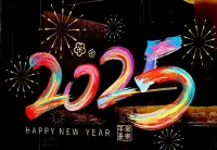 2025，新年快樂呀！配圖