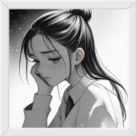 ，
  《抑郁前奏》

我很烦，
我心情不好，
我最近总是吃不好，
我睡不好。配图