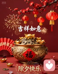 祝大家在新的一年里，心有所向，行有所安，万事顺意，财源广进。
新的一年，我也会继续陪伴大家，守护每一份情绪与成长。✨配图