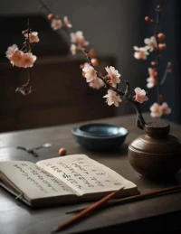 你若盛開，蝴蝶自來，很喜歡這句話！配圖