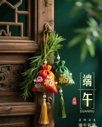 乘風破浪，不負‘粽’望，但有華人，皆飄粽葉香！配圖