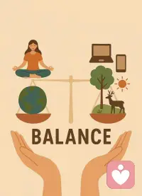 不要為“平衡”焦慮，
真正的平衡是動(dòng)態(tài)的專注。配圖