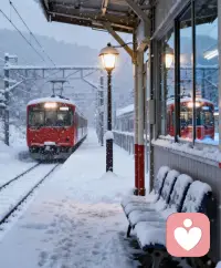 一夜冬雪覆蓋了昨日的痕跡，就像我們的內心——有些情緒需要一場“溫柔的覆蓋”，不是遺忘，而是允許它以另一種方式，安靜地存在。配圖