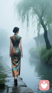 上等的气韵，不是一两天就能形成的，而是经过岁月的沉淀，从骨子里散发出来的。青春和容貌，终将慢慢老去，唯独内心深处的那一抹魅力，会在岁月的打磨中日益迷人。心态很好的人都非常有魅力， TA懂得先会爱自己，然后才可以更好地爱身边人。配图