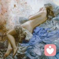 清晨，被俄罗斯画家Aydemir Saidov的一幅作品打动。人间固然很多牢笼、桎梏和边界，唯有爱与艺术能穿透一切。配图