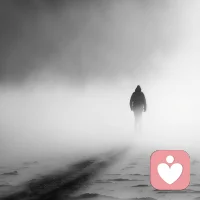 不要一直责怪过去的自己，他曾经站在雾里也很迷茫。配图