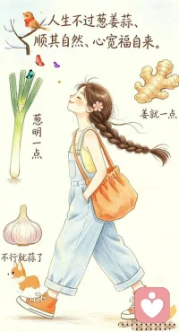 人生不过葱姜蒜:聪明一点，姜就一点、不行就蒜了！