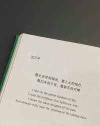 “敬生活里的暗淡 ，敬人生的燦爛
敬舊年的不易 ，敬新年的可期” ???配圖