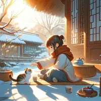 心簡單，世界就簡單，幸福才會生長；心自由，生活就自由，到哪都有快樂。配圖