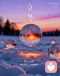 每天多努力一點，

只為以后能選擇自己喜歡的生活，

不求應有盡有，但求該有的都有，

只要在變好，慢一點又何妨，

前路漫漫，各有羈絆，愿你邂逅最美好的冬天！配圖