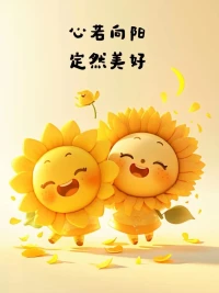 心语：愿你成为自己的太阳，无需别人的光。无论生活多么艰难，都要相信自己的力量，勇敢地面对每一个挑战。

让我们一起努力，成为自己生命中最耀眼的太阳，照亮自己的梦想，也温暖他人的心灵。配图