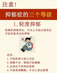 抑郁的三个阶段性表现????????配图