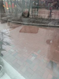 竹塢無塵水檻清，相思迢遞隔重城。
秋陰不散霜飛晚，留得枯荷聽雨聲。配圖
