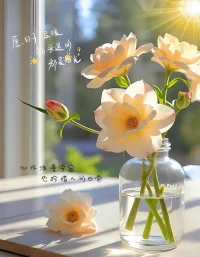 希望你不要沉溺在安逸里得过且过，能给你遮风挡雨的屋檐，同样也会让你不见天日。只有你自己强大了才能不惧风雨，自己撑起一片天空。没有谁的幸运是凭空而来的，所谓的好运不过是机会遇到努力的你。配图