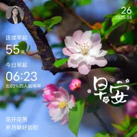 一、不要太在意别人如何看待你；最为重要的是你如何看待你自己。 

二、聪明人是快乐的，自以为聪明的才烦恼。帮助别人减轻三分烦恼，自己就会享受七分快乐。

三、读书多了，容颜自然改变，许多时候，自己可能以为许多看过的书籍都成过眼烟云，不复记忆，其实它们仍是潜在的，在气质里、在谈吐上、在胸襟的无涯，当然也可能显露在生活和文字中。

美好的一天开始了配图