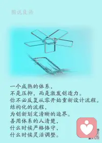 一、真正的智者，不会被物质所累，更不会被言语所伤，而会始终保持内心的那份宁静。

二、别人否定你，你就否定自己；别人肯定你，你就肯定自己；说明，你没有自我。太在意别人的看法，最后会有两种结局：要么自己累死，要么被别人整死。

三、当你受到不公平待遇时，你是否过于关注一时的得失？当你遭遇苦难或不幸时，你是否将心思都锁定在那些令你痛苦的感觉上？如果你总是关注事物消极的一面，那么你也会被排山倒海的负面情绪所包围，快乐自然也被阻挡在外。——姚如雯

美好的一天开始了！
早安，亲们！