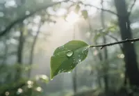 “情緒不會(huì)憑空消失，它只是在等待一個(gè)被看見的瞬間。就像雨天里積在葉尖的水珠，你不必用力搖晃樹枝讓它墜落，只需靜靜站著，等風(fēng)來，等陽(yáng)光穿透云層——它自會(huì)找到屬于自己的出口。”