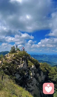 站在山巅与日月星辰对话，潜游海底和江河湖海晤谈，和每一棵树握手，和每一株草私语，方知宇宙浩瀚，自然可畏，生命可敬 。
