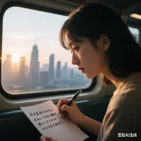 凌晨三點的寫字樓電梯里，林夏對著鏡面墻扯下嘴角的弧度——那抹維持了12小時的職業微笑，像粘在睫毛上的假睫毛般生硬。她盯著手機里“年度最佳新人”頒獎照，忽然發現指尖在屏幕反光里抖成細碎的星芒。
 
便利店暖黃燈光下，穿oversize衛衣的女生正對著關東煮熱氣喃喃：“你看這魚丸，鼓脹著要撐破表皮，卻藏著空心的軟核。”林夏忽然想起上周會議上，自己脫口而出的“我沒問題”，其實是咬碎后咽進喉嚨的“我快碎了”。
 
當第一縷晨光漫過城市天際線，她在地鐵靠窗位置寫下：原來最鋒利的成長，是承認“我有點糟糕”時，睫毛上未干的淚，比任何高光都透亮。把“完美人設”揉成一團塞進帆布包，今天換個姿勢——帶著裂痕呼吸，反而讓陽光有了可乘之機。配圖