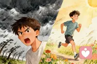 改變別人，昏天暗地；
改變自己，風和日麗。