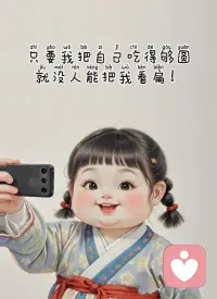 当别人把我们看扁的时候，我们要把自己看圆了。