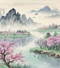 一条河，你甭管上游的石头是多么尖锐有棱角，到了下游，都是滑不溜秋的鹅卵石。
人和石头没什么两样，从青年的棱角到中年的圆滑，这是外力和时间的力量。配图