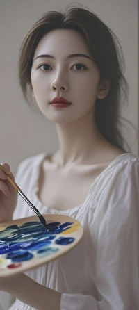 真心换真心，如果便转身，
放手前先自愈，放过自己即新生。配图