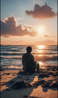 允許自己疼，但請不要忘記：你曾在無數個昨天跨越過生命中的溝壑，那些你以為跨不過去的坎，此刻都成了照亮前路的星辰。今天的淚水會浸潤明天的土壤，就像夜雨過后，晨光里總有草木舒展的聲音配圖