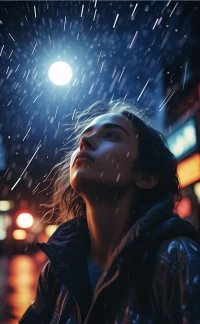 所有的落寞無言，化作眼角的一滴淚，在無人的夜里，悄悄流淌。 你咬著嘴唇，挽起一段紗布，小心地包扎著傷口。 你以為生活不過是獨自承擔傷痛，其實你不知道傷了你，也就痛了我。配圖