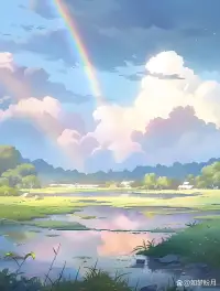 无论晴雨难易，
都要坦然以对、
坚持前行；
生活总有它的美好安排。配图