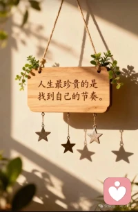 真正能治愈你的，不是别人的慰藉，而是你能和自己好好相处。配图