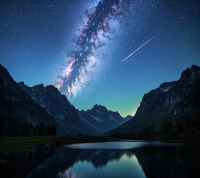 璀璨的星空仿佛宇宙在诉说无尽的秘密，躺在柔软的草地上（要记得铺条野餐用的那种垫子，草地其实是一点埋汰的），闭上眼睛与星空对话，能让人忘记所有烦恼与压力，只剩下内心的平静与安宁，仿佛经历了一场穿越千年的心灵之旅，让人找到了内心的平静，感受到生命的美好与奇迹。配图