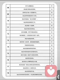 五种爱的语言测试题