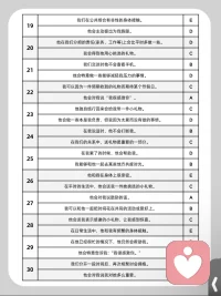 五种爱的语言测试题