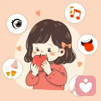 当你感到焦虑时，试着用“五感法”来放松：看、听、触、闻、尝。这个小方法可以帮助你回到当下，缓解焦虑～