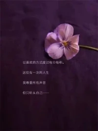 我尊重所有的聲音，但我只聽從自己的內(nèi)心。配圖